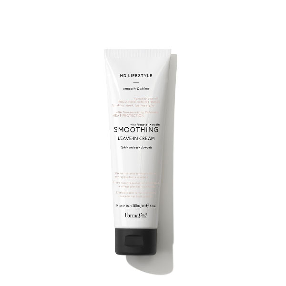 Изглаждащ термозащитен крем с пантенол и кератин Farmavita HD LifeStyle Smoothing Leave-in Cream 150ml