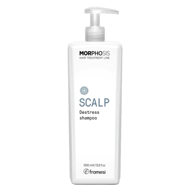 Успокояващ шампоан за чувствителен скалп Framesi Morphosis Scalp Destress Shampoo 1000ml
