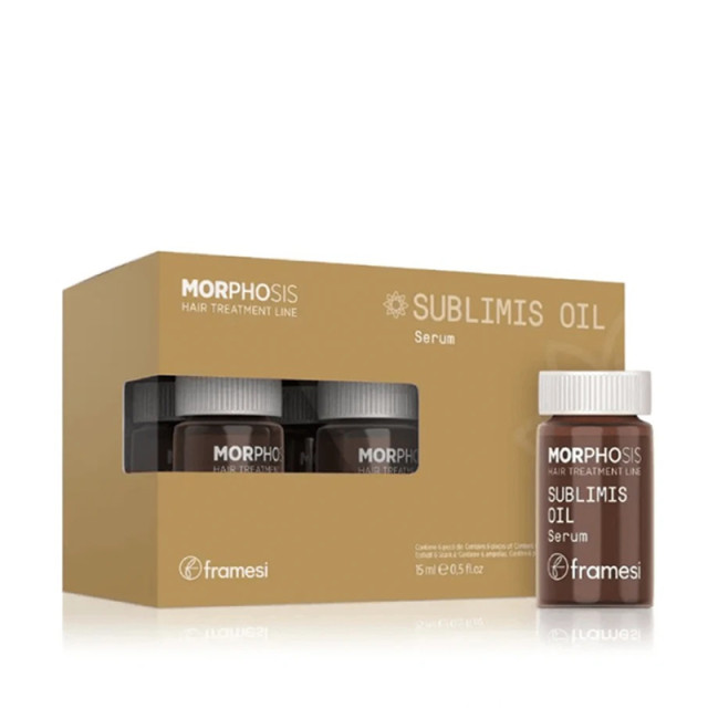 Терапия за реструктуриране на косата Framesi Morphosis Sublimis Oil Serum 6x15ml