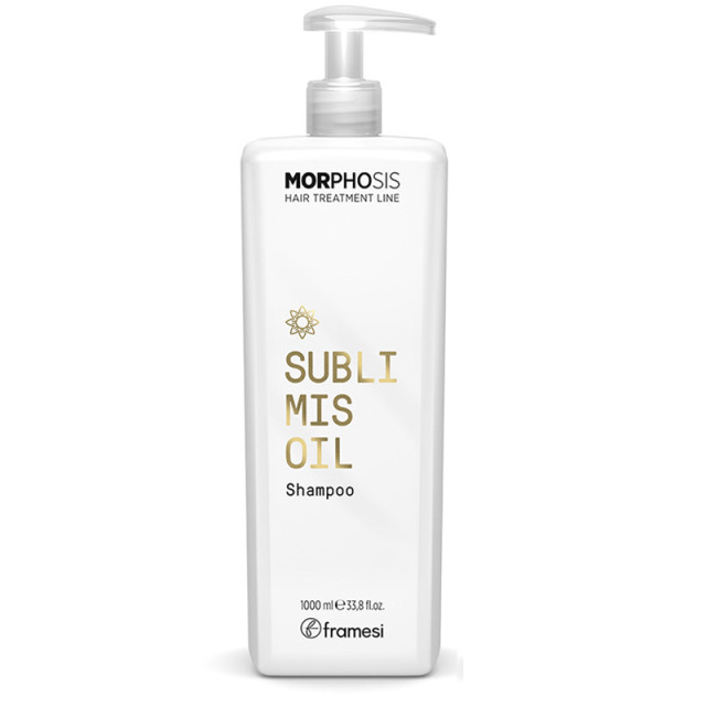 Подхранващ шампоан с арганово масло Framesi Morphosis Sublimis Oil Shampoo 1000ml