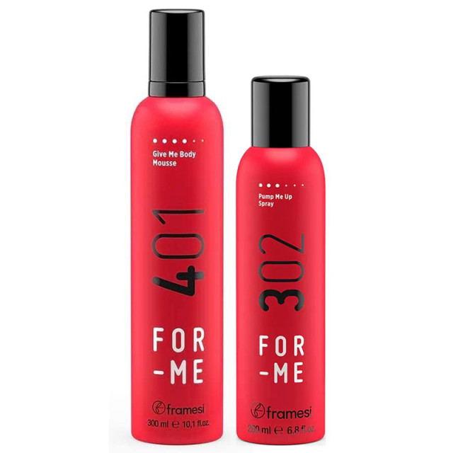Комплект пяна и спрей за обем и плътност Framesi For-Me