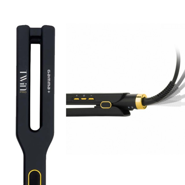 Двойна преса за коса GAMMA+ Twin Pro Black