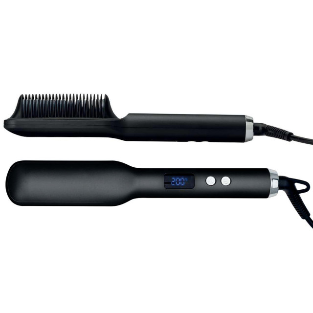Керамична нагряваща четка GAMMA+ Ceramic Hot Brush Black