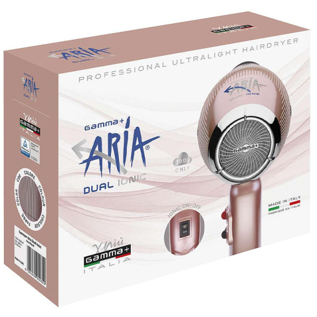 Сешоар Gammapiu Aria Dual Ionic Gold Rose 2200W