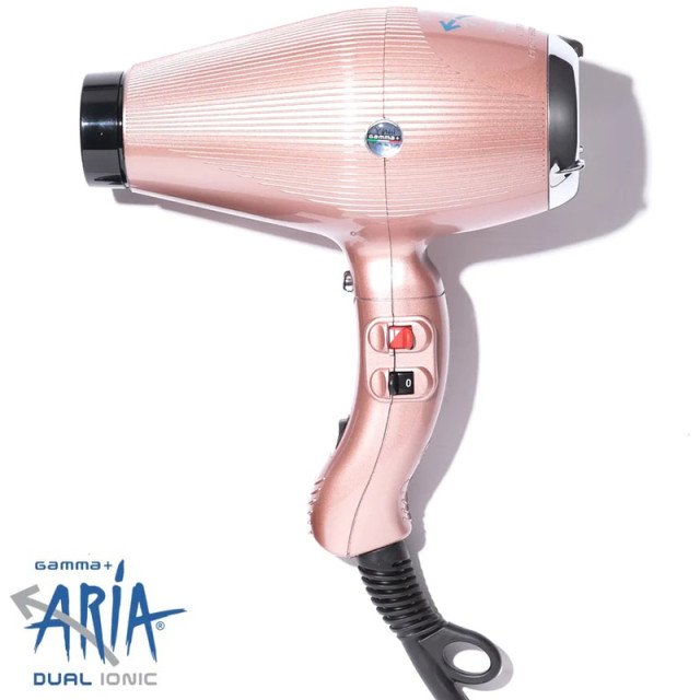 Сешоар Gammapiu Aria Dual Ionic Gold Rose 2200W