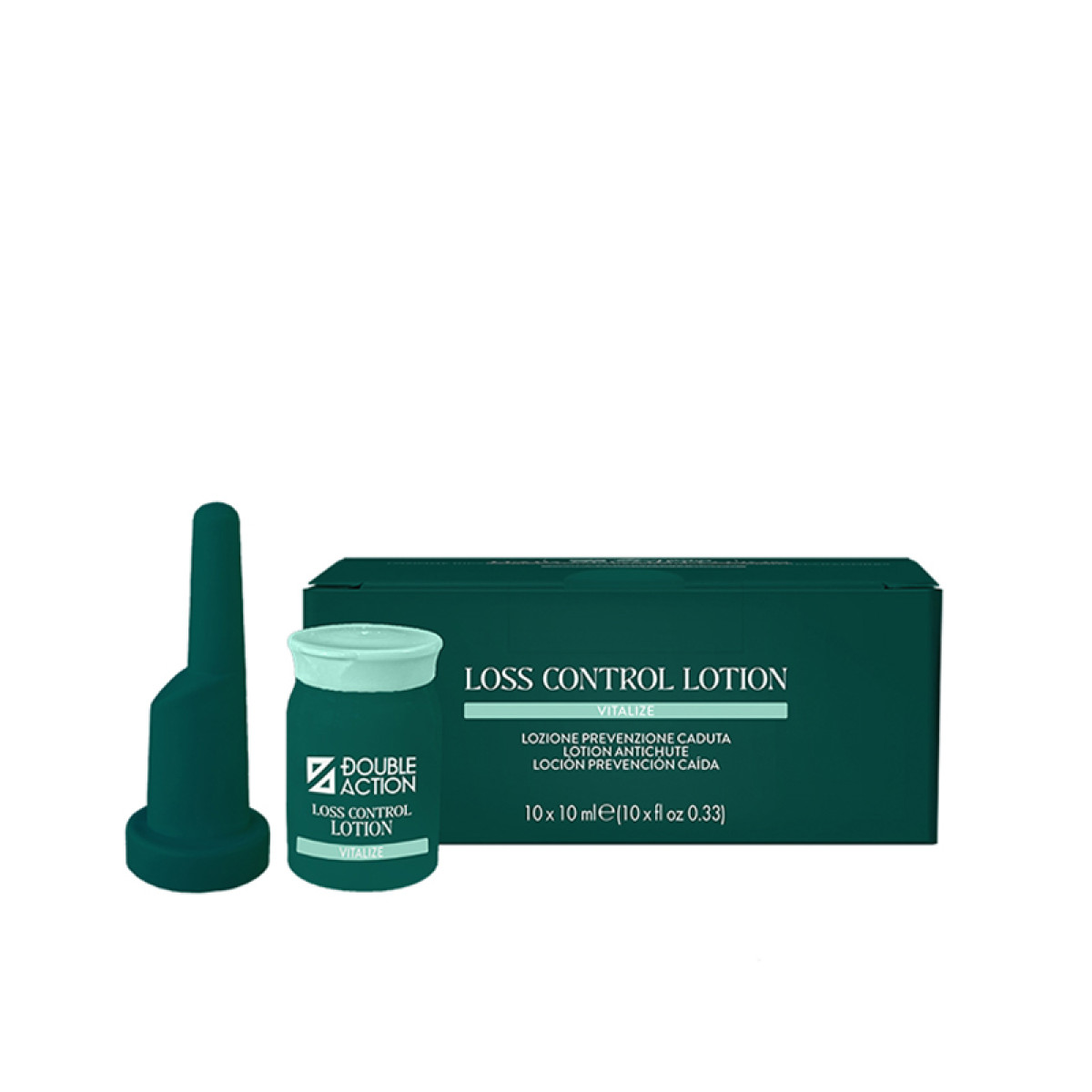 Лосион против косопад  HAIR COMPANY Double Action Loss Control Lotion 10x10ml
