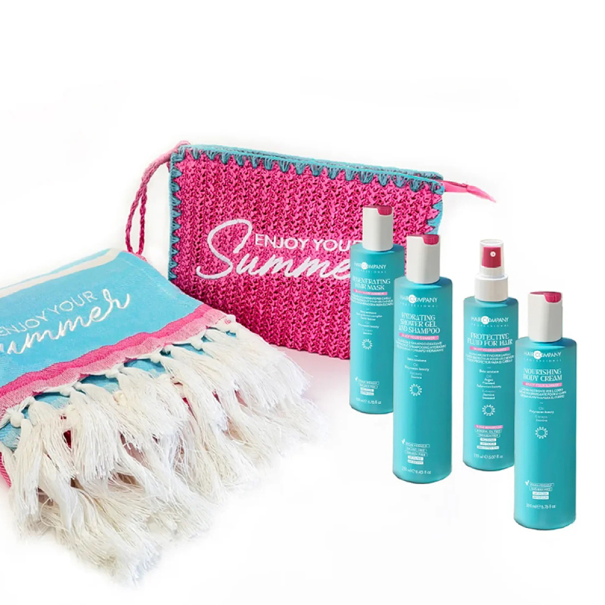 Комплект слънчева грижа за коса и тяло Hair Company Sun