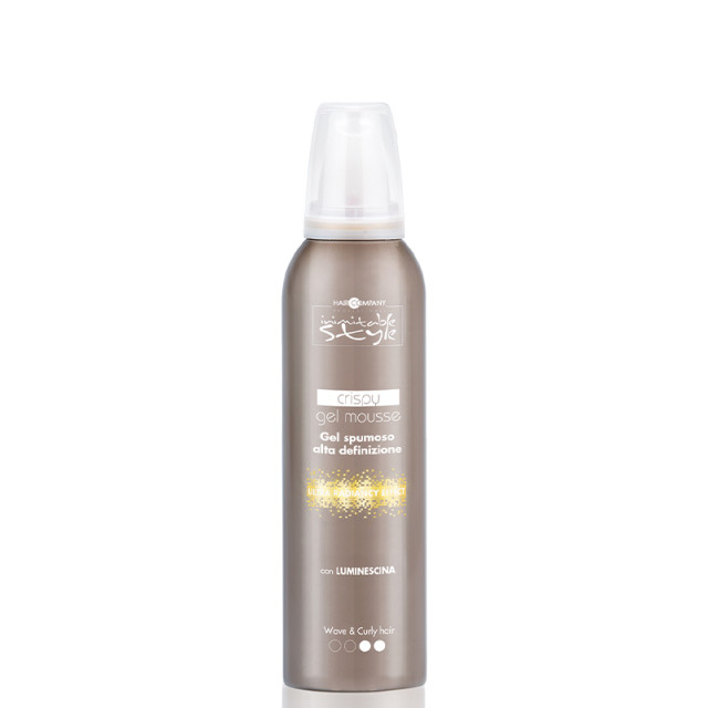 Гел-пяна за къдрици HAIR COMPANY Inimitable Style Crispy Gel Mousse 250ml