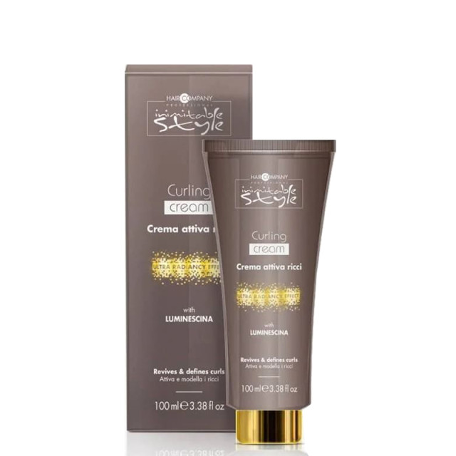 Крем за оформяне на еластични къдрици HAIR COMPANY Inimitable Style Curling Cream 100ml