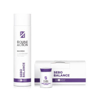 Шампоан и лосион против омазняване HAIR COMPANY Double Action Sebo Balance 