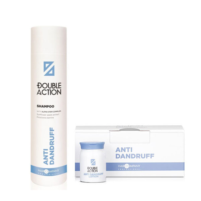 Шампоан и лосион против пърхот HAIR COMPANY Double Action Anti Dandruff