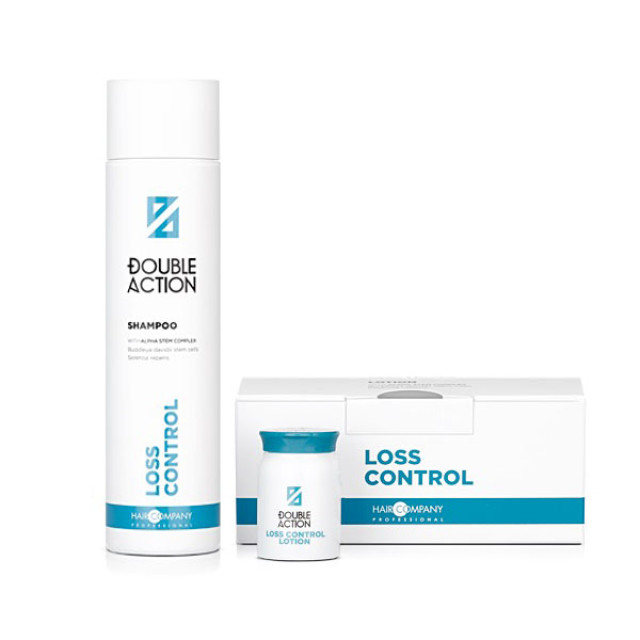 Шампоан и лосион против косопад HAIR COMPANY Double Action Loss Control