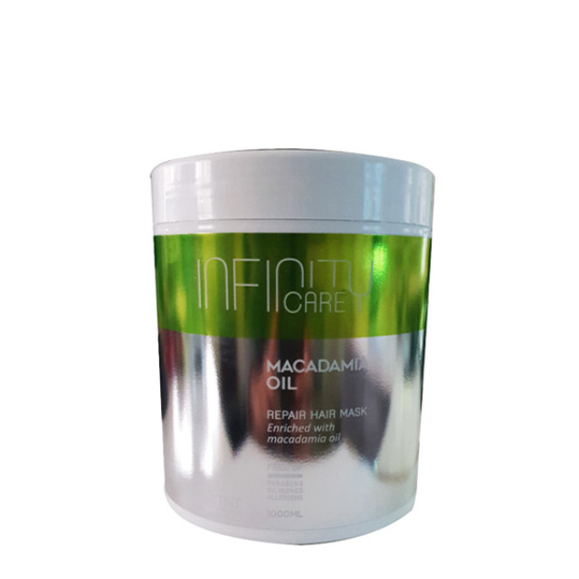 Реконструираща маска с масло от макадамия Infinity Care Macadamia Oil Repair Hair Mask 1000ml