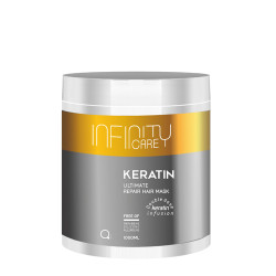 Възстановяваща маска с кератин Infinity Care Keratin Repair Hair Mask 1000ml