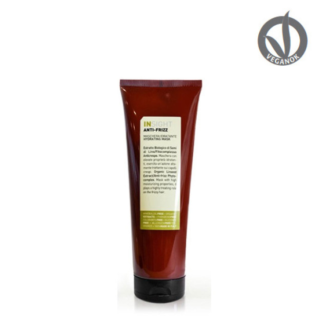 Хидратираща маска за непокорна и заплитаща се коса Insight  Anti-Frizz Hydrating Mask 250ml