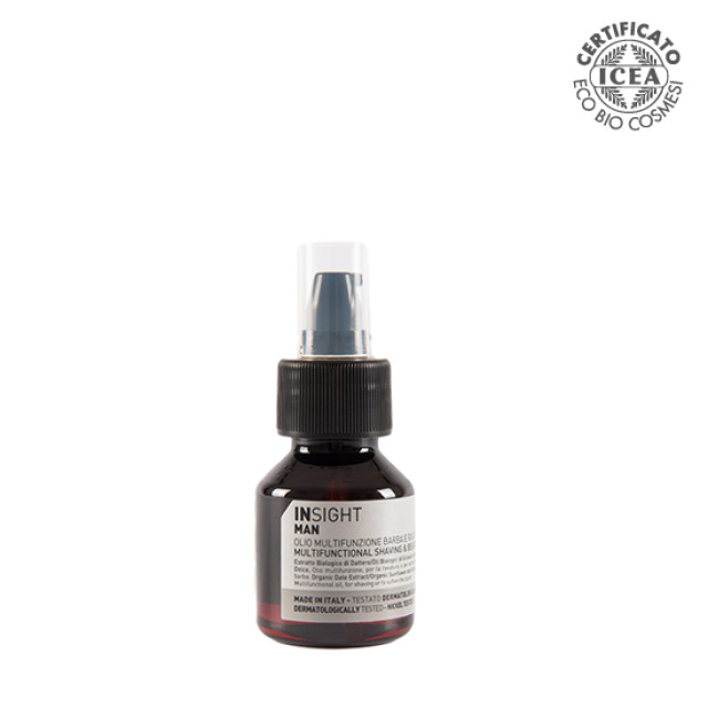 Мултифункционално олио за брада и бръснене Insight Man Multifunctional Beard and Shaving Oil 50ml