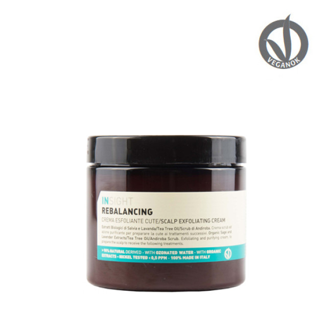 Ексфолиращ крем за скалп Insight  Rebalancing Crema Exfoliante Cute 180ml