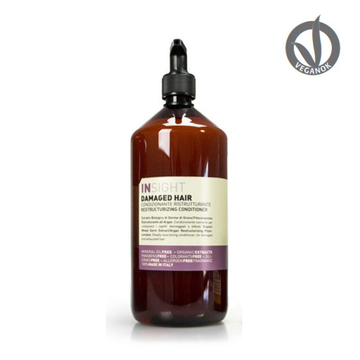 Възстановяващ балсам за увредена коса Insight  Damaged Hair  Restructurizing Conditioner 900 ml