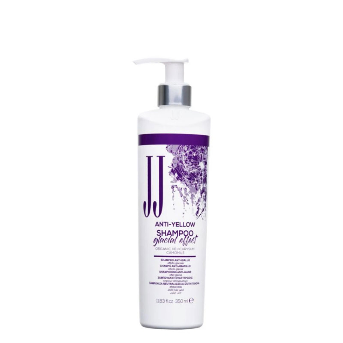 Тониращ шампоан срещу жълти оттенъци JJ's Anti-Yellow Shampoo 350ml