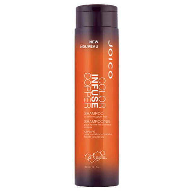 Оцветяващ шампоан за медна коса JOICO Color Infuse Cooper Shampoo 300ml