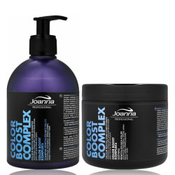 Комплект шампоан и балсам против жълти оттенъци Joanna Professional Color Boost Complex 2x500ml