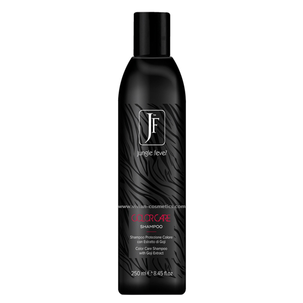 Шампоан за защита на цвета с екстракт от годжи бери и червено вино Jungle Fever Color Care Shampoo 250ml