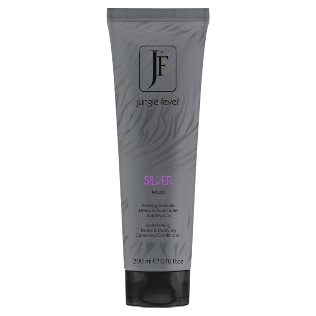 Почистващ балсам с пилинг ефект Jungle Fever Silver Mud 200ml
