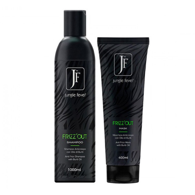Комплект шампоан и маска за изглаждане на косата Jungle Fever Frizz Out 1000/400ml