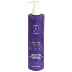 Шампоан за премахване на жълти тонове  Jungle Fever Steel Reflection No Yellow Shampoo 500ml