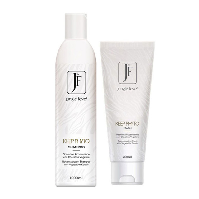 Възстановяващ комплект шампоан и маска Jungle Fever Keep Phyto 1000/400ml