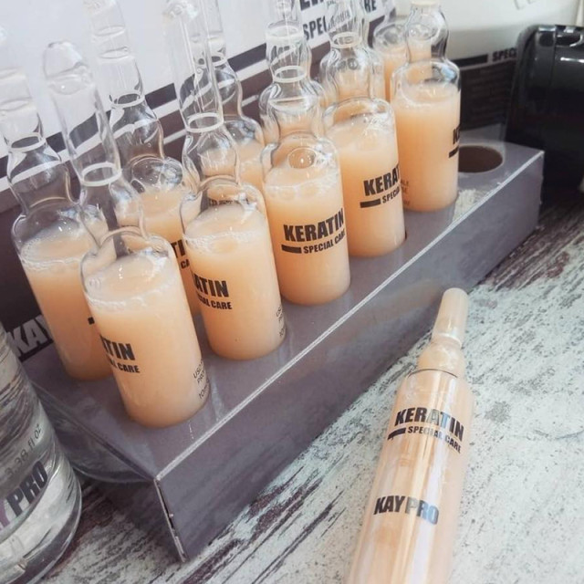 Възстановяващи ампули с кератин KAYPRO Keratin Lotion 12 x 10ml