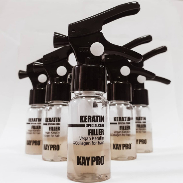 Реконструиращи филъри с кератин и колаген KAYPRO Keratin Filler 12x10ml