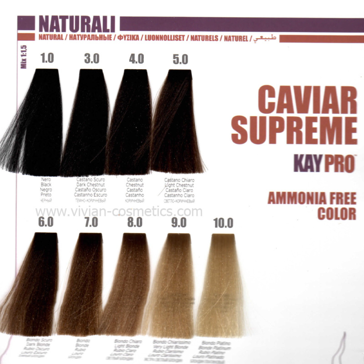 Безамонячна боя с хайвер и кератин Kaypro Caviar Supreme 100ml