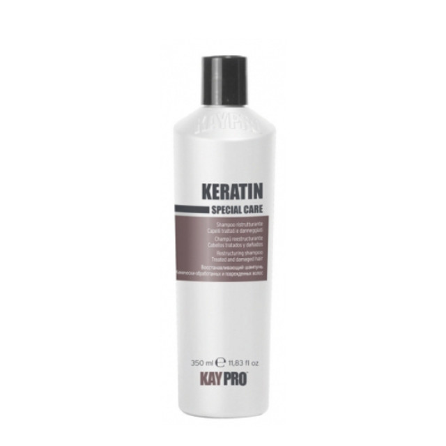 Възстановяващ шампоан с кератин за увредена коса KAYPRO Keratin Shampoo 350ml