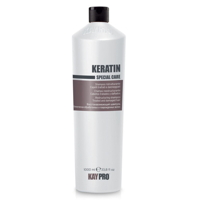 Възстановяващ шампоан с кератин за увредена коса KAYPRO Keratin Shampoo 1000ml