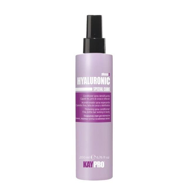 Уплътняващ спрей-балсам с хиалуронова киселина KAYPRO Hyaluronic Conditioner Spray 200ml