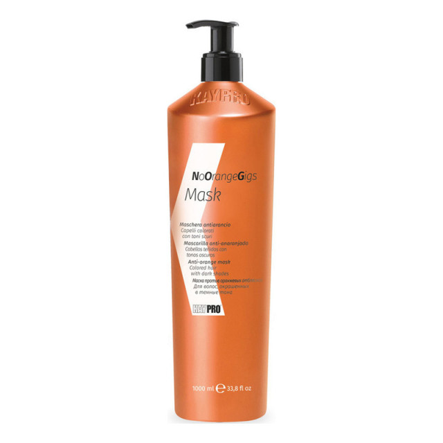 Маска за тъмна коса против нежелани оранжеви оттенъци KAYPRO No Orange Gigs Anti-Orange Mask 1000ml