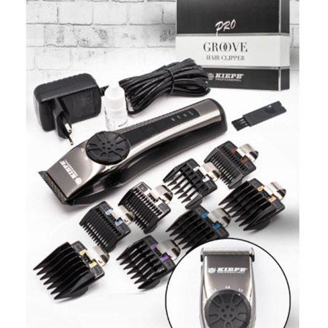 Професионална безжична машинка KIEPE Hair Clipper Groove 6201