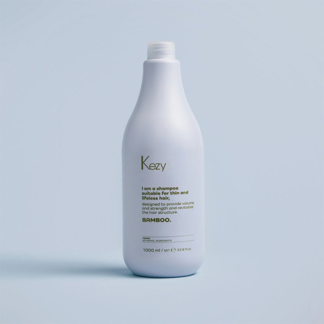 Шампоан за обем и уплатняване с бамбук Kezy Bamboo Shampoo 1000ml