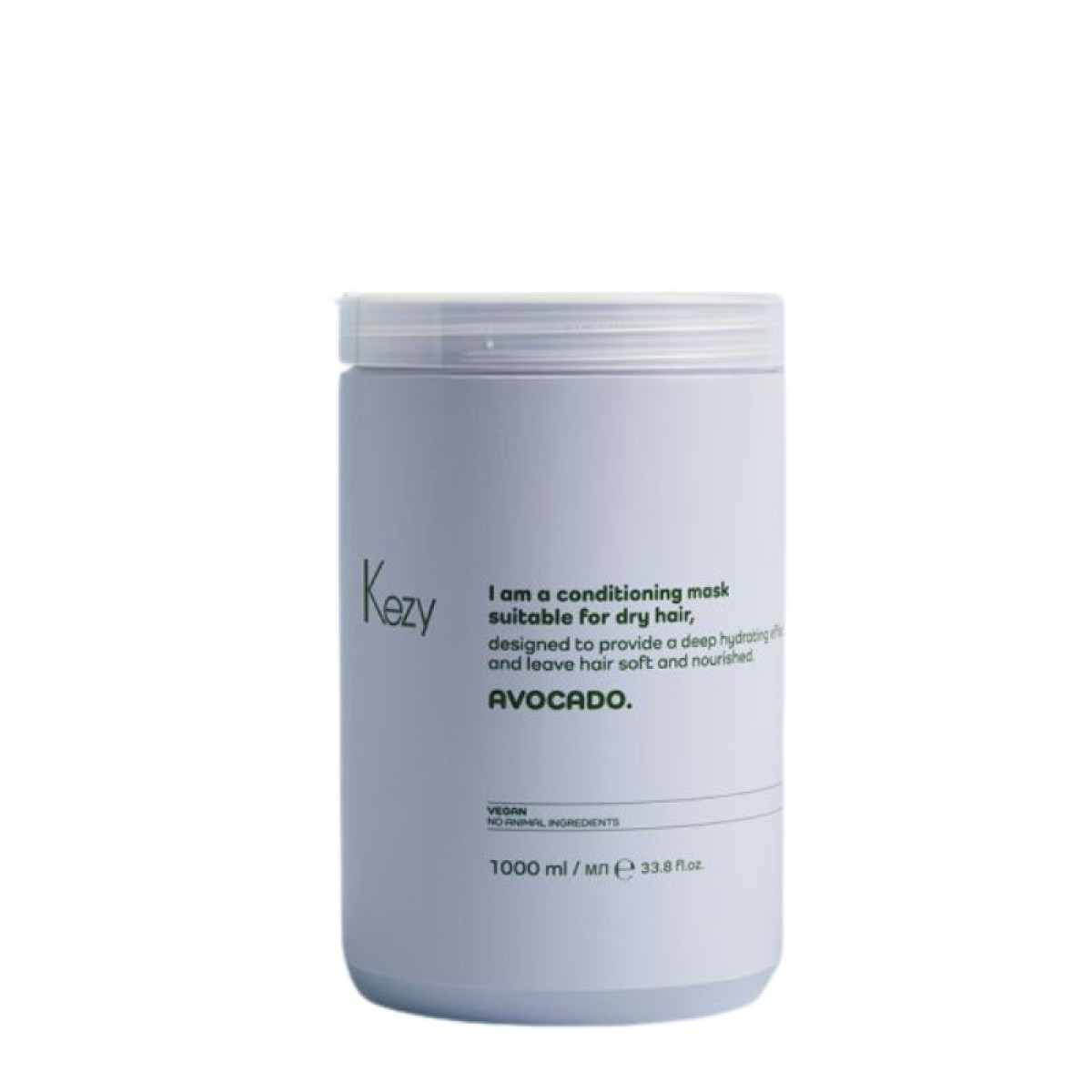 Кондиционираща маска за много суха коса Kezy Avocado Mask 1000ml