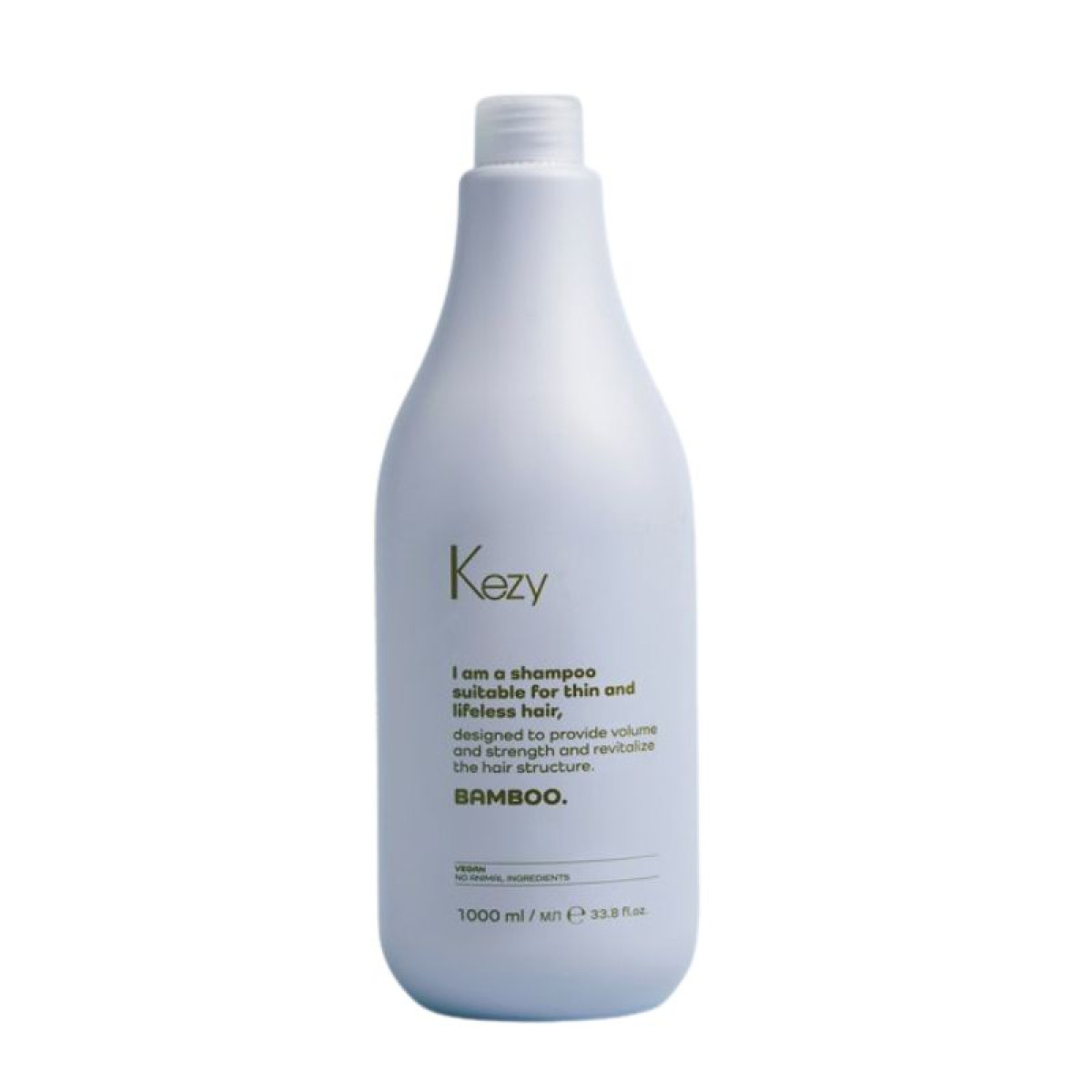 Шампоан за обем и уплатняване с бамбук Kezy Bamboo Shampoo 1000ml
