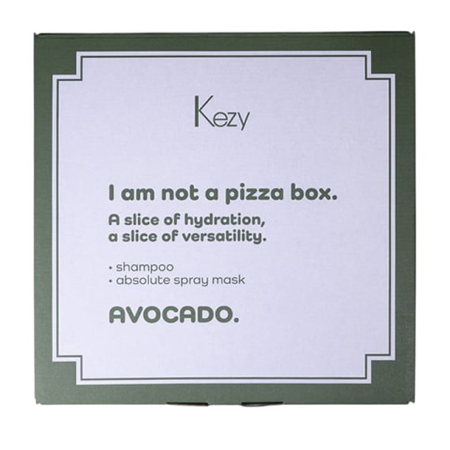 Хидратиращ комплект шампоан и спрей-маска Kezy Avocado 375/200ml
