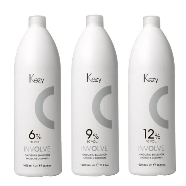 Оксидант KEZY Involve 5, 10, 20, 30 и 40 vol. 1000ml