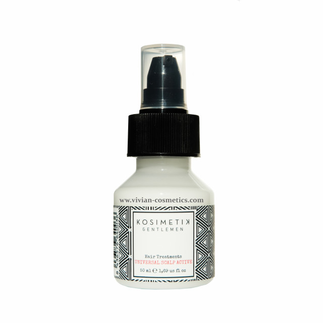 Скалп терапия за мъже против косопад, пърхот и себорея  Kosimetik Gentlemen Universal Scalp Active 50ml