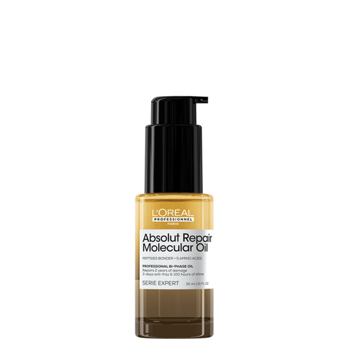 Двуфазно олио за блясък Loreal Absolut Repair Molecular Oil 30ml