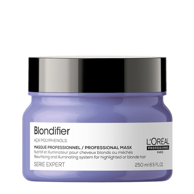 Изглаждаща и озаряваща маска за руса коса Loreal Professionnel Blondifier Mask 250ml