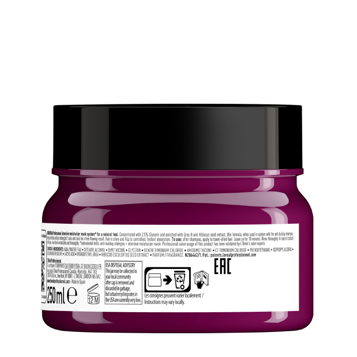 Интензивна хидратираща маска за къдрава коса Loreal Professionnel Curl Expression Intensive Moisturizer Mask 250ml