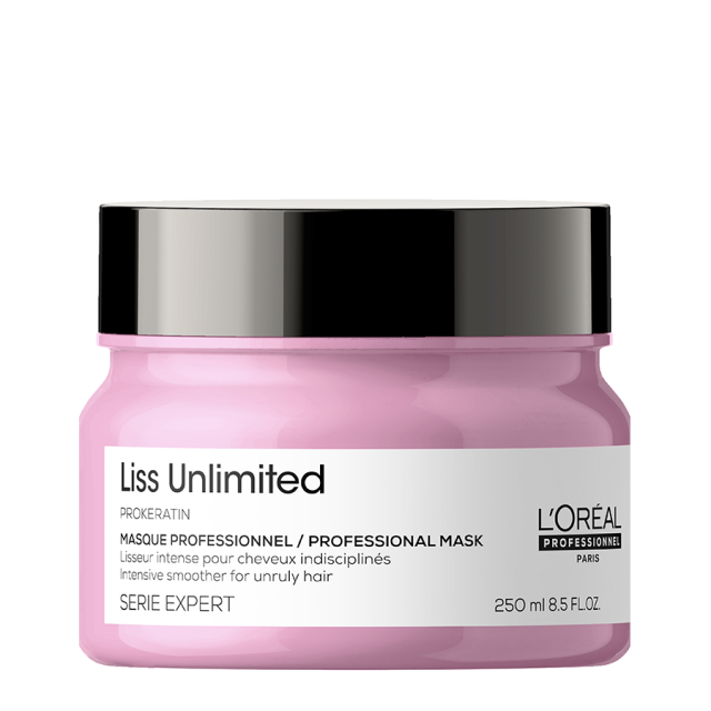 Маска за изглаждане на непокорна коса Loreal Professionnel Liss Unlimited Intensive Smoothing Mask 250ml