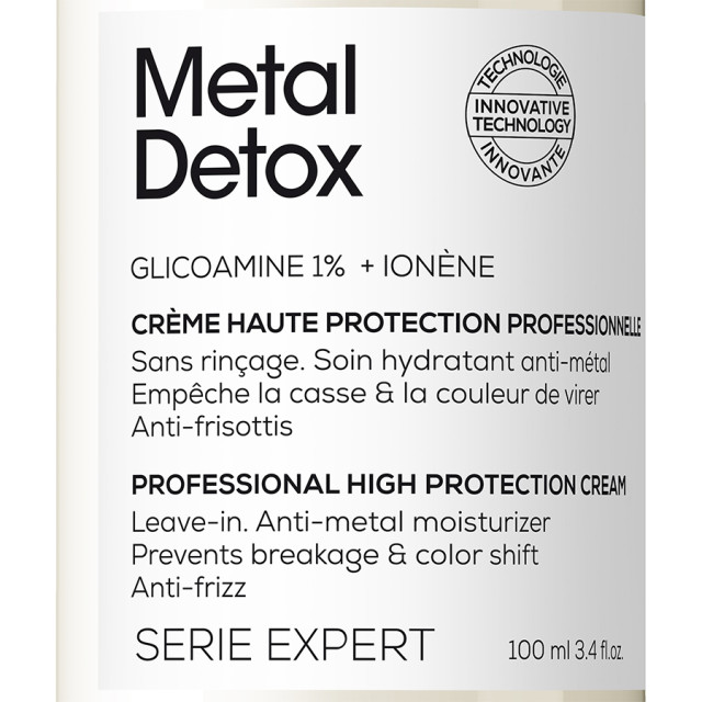 Термозащитен крем Loreal Professionnel Metal Detox High Protection Cream 100ml