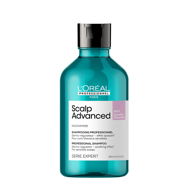 Дерморегулиращ шампоан за чувствителен скалп Loreal Professionnel Scalp Advanced Anti-Discomfort Shampoo 300ml